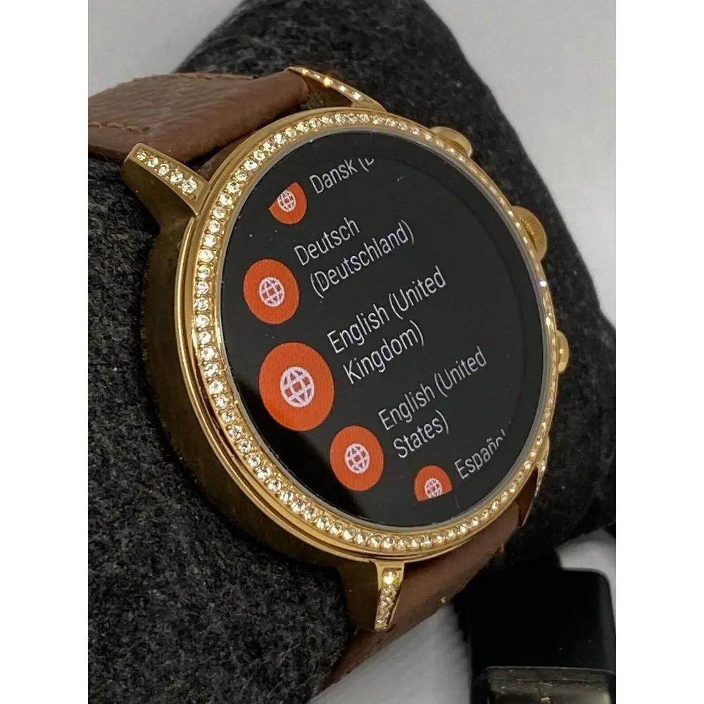 Fossil Gen 4 Authentic Digital Dial Smart Watch Custom Band FTW6011 LT429